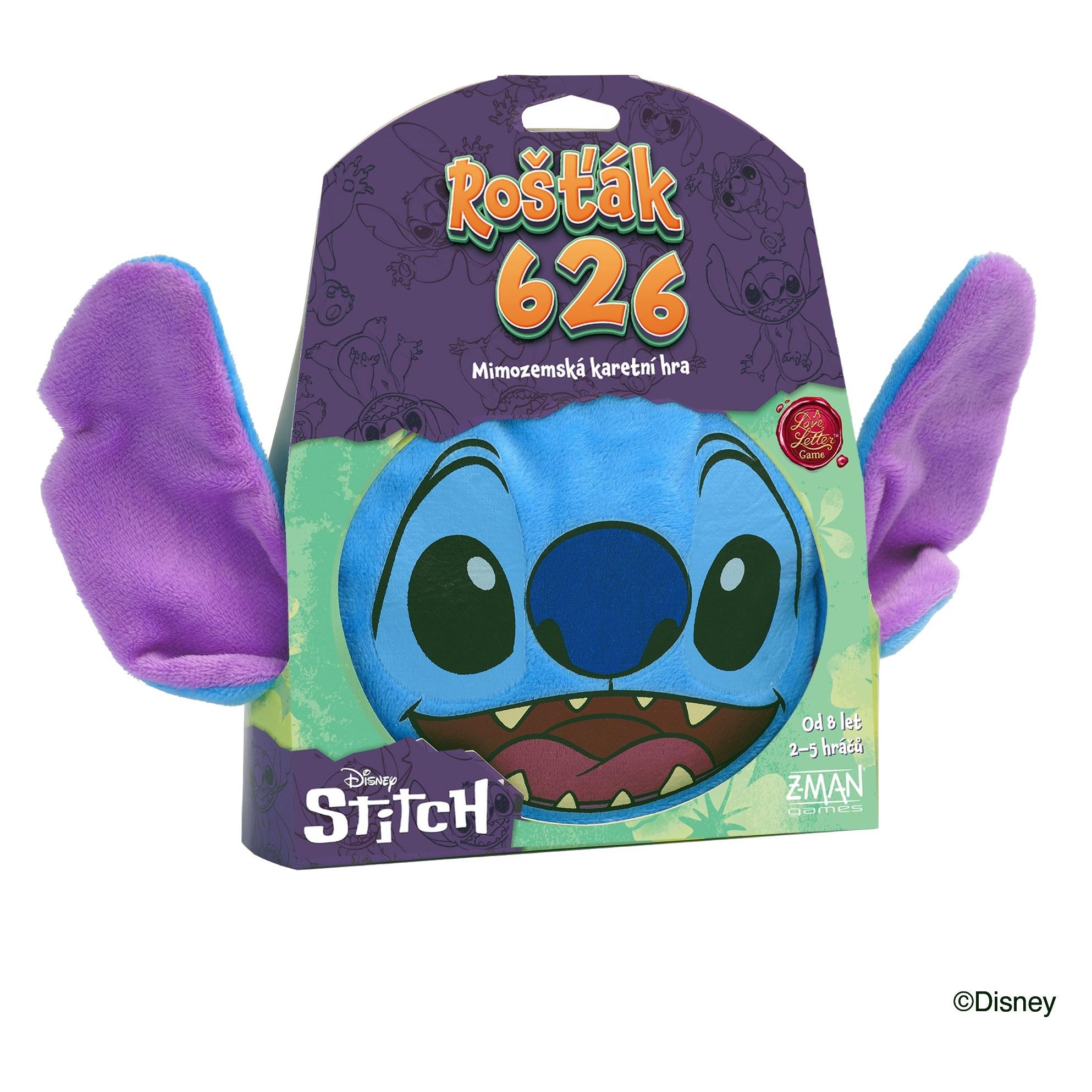 ADC Blackfire Asmodee Disney Stitch: The Rogue 626 / Spieleranzahl: 2-5 / Spieldauer: 30 Minuten / ab 8 Jahren (2 - 5 Spieler) (ASMZMGLLD0101CZ)
