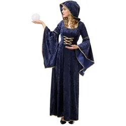 Kleid "Zauberin" für Damen, dunkelblau