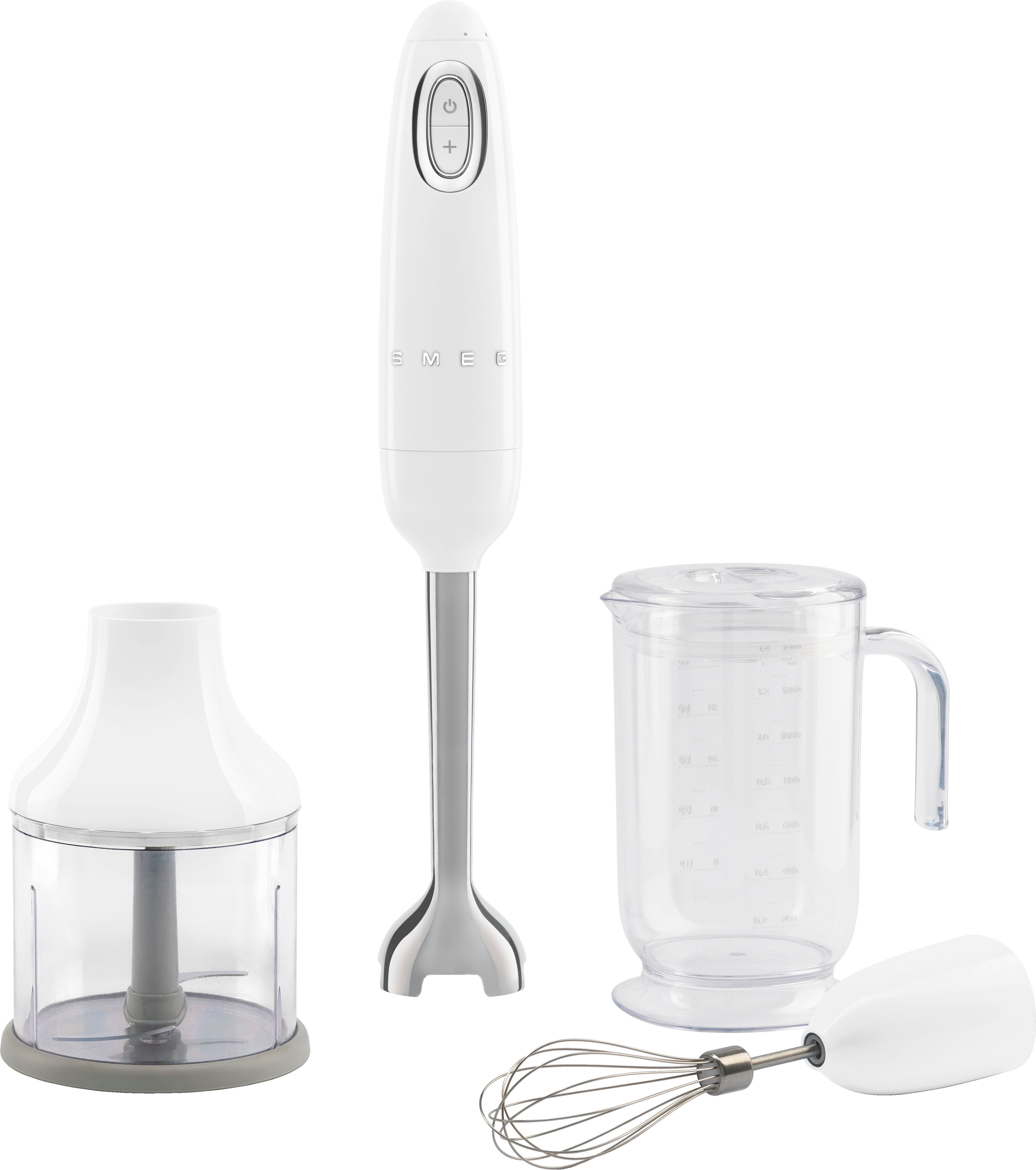 SMEG Stabmixer "HBF03", weiß, B:6,5cm H:41,4cm T:6,5cm, Mixer, Stabmixer