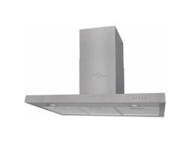 (Argent)Hotte de cuisine - SIGNOR - Hotte aspirante plate Acier inoxydable 900 mm 64431