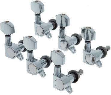 Harley Benton Elec.Guitar Machine Head ST CR