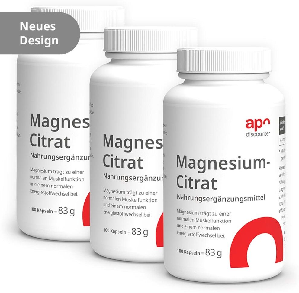 Magnesiumcitrat Kapseln von apodiscounter