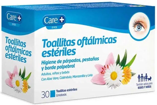 CARE+ Toallitas Oftalmicas Esteriles