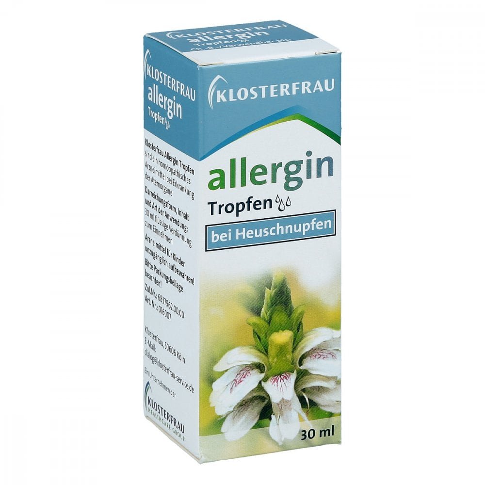 MCM KLOSTERFRAU Vertr. GmbH Klosterfrau Allergin Tropfen 02855556