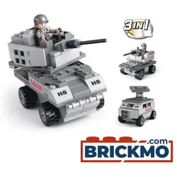 Sluban Army Mini Bauset Panzer 3-in-1 M38-B0537B