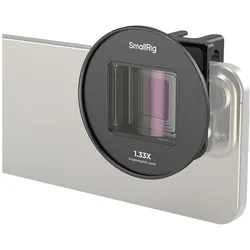 SmallRig Anamorphic Lens for Mobile Phone (T-mount), Weiteres Smartphone Zubehör, Schwarz