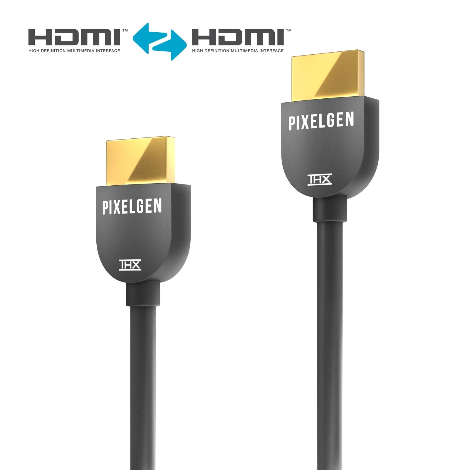 Pixelgen HDMI Kabel - THX zertifiziert - 1,00m PXL-CBH1