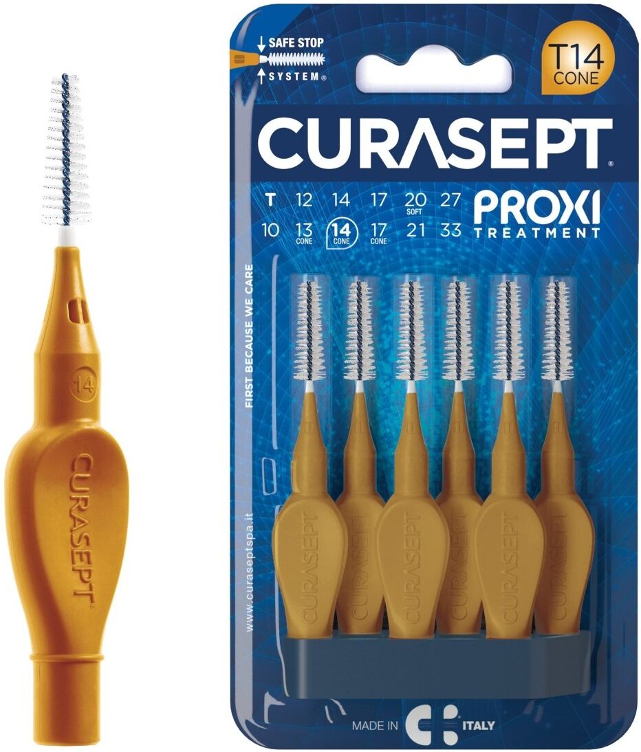 Curasept Proxi T14 oro/dorato 6 pezzi