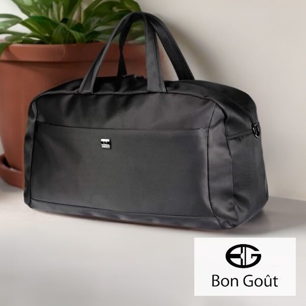 Bon Gout Weekendtaske I R-Pet, Sort