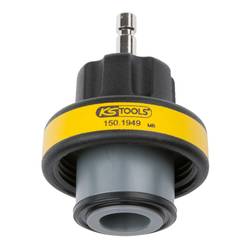 KS Tools 150.1949 Kühlsystem-Adapter M52 x 3,0, gelb
