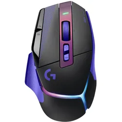 Logitech G502 X PLUS (Kabelgebunden, Kabellos), Maus, Schwarz, Violett