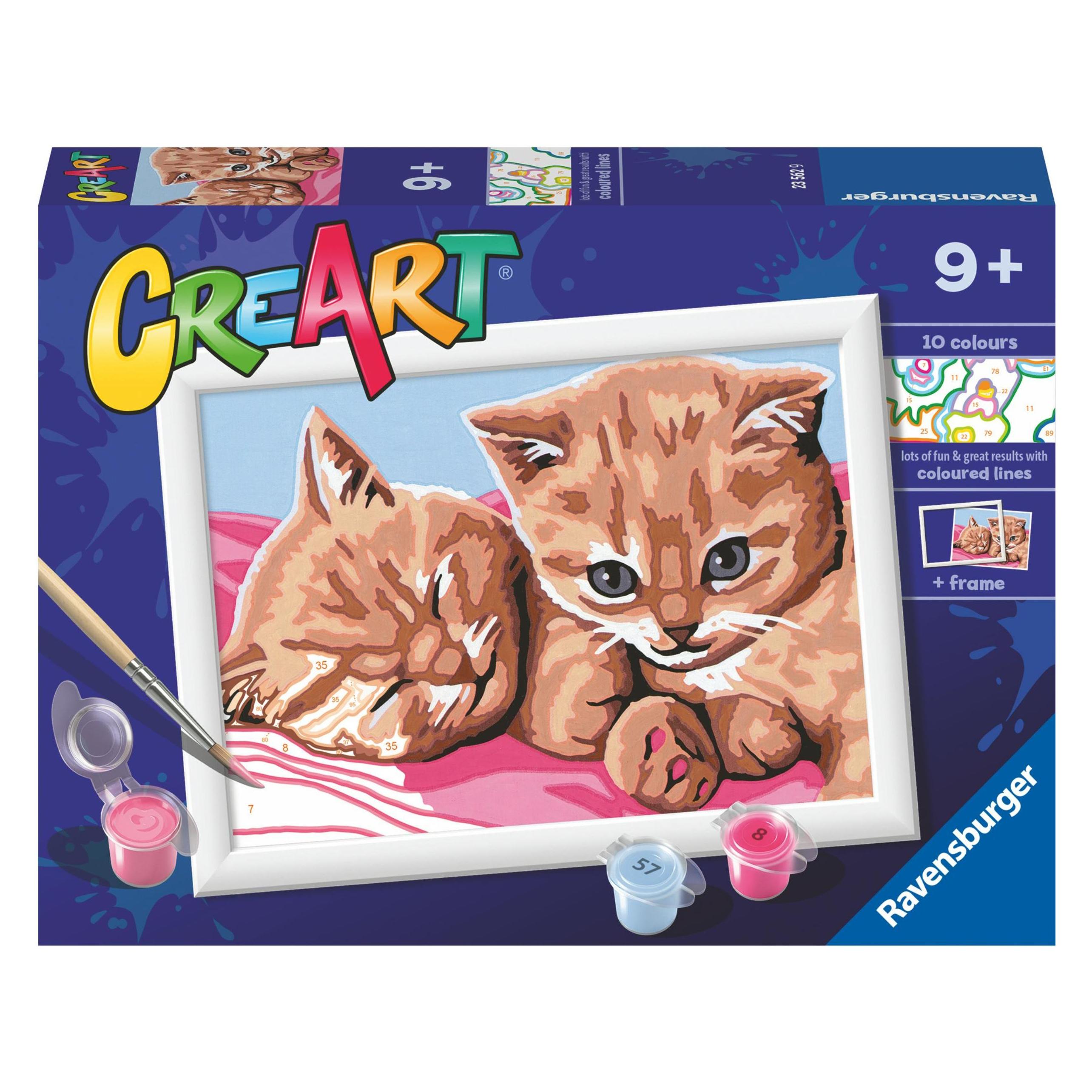 Ravensburger CreArt Feline Friends (4005556235629)