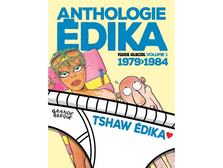 Édika - Anthologie volume 1 - Jaquette Tshaw Édika (BD)