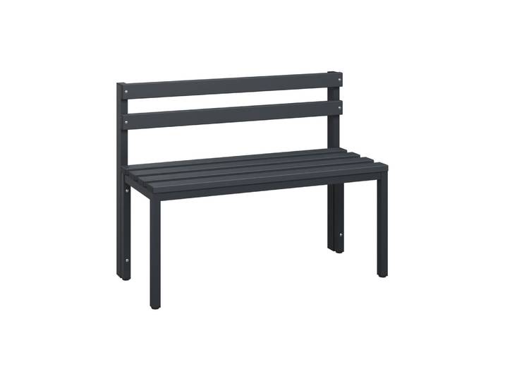 Garderobenbank C+P Solid Anthrazit Neu