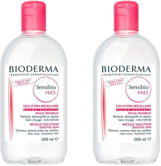 Bioderma Sensibio H2O Solução Micelar Pack Duplo 2 x 500 ml