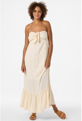 O'Neill s Isadora Solid Maxi Dress in Tapioca, Size XS, Viscose