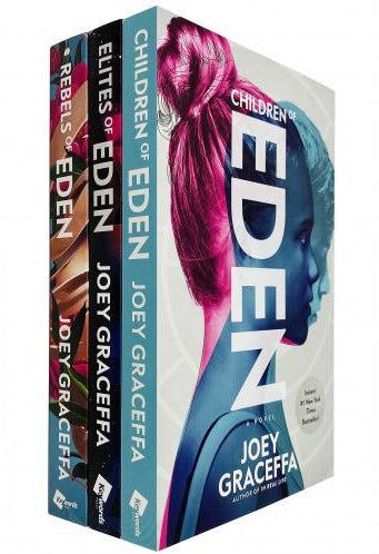 Simon & Schuster Children Of Eden Trilogy Joey Graceffa Collection 3 Books Set - Children Of Eden Elites Of Eden Re..