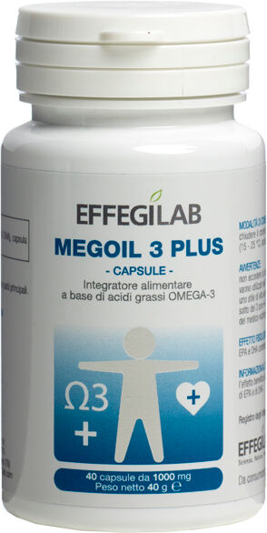 Effegilab Megoil3 Plus 40 Capsule