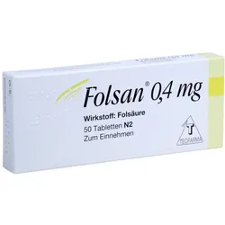 Folsan 0,4 mg Tabletten 50 St