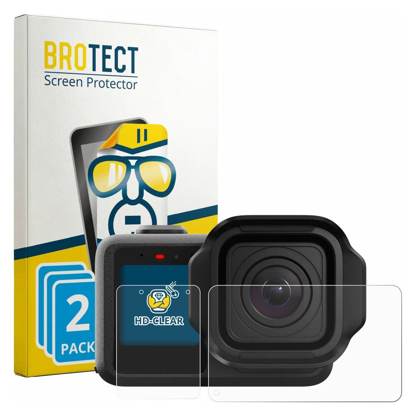 Brotect Schutzfolie für GoPro Mission 1 Pro Displayschutz Displayschutzfolie Folie Klar Transparent (1863745)