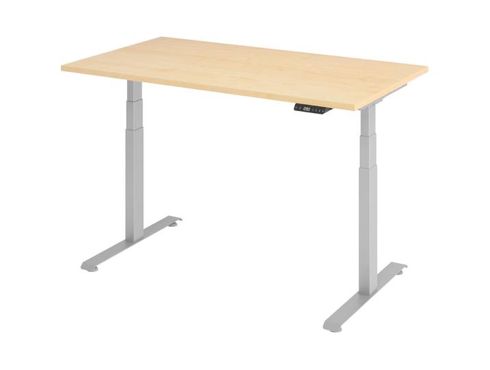 Schreibtisch Office Ahorn elektrische Höhenverstellung 140 x 80 cm - Schreibtisch