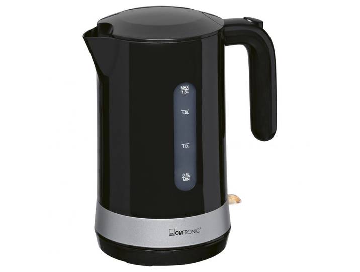 Bouilloire Électrique 1\,8l 2200w Noir Clatronic Wk3840-noir