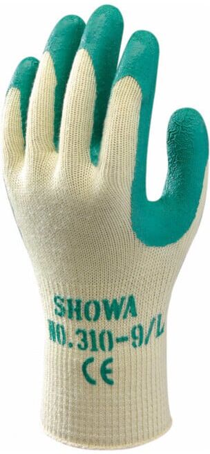 SHOWA Gants 310, vert T. L (310 EU L/Green)
