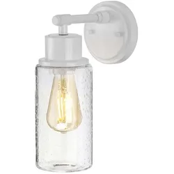 Elstead Lighting, Wandleuchte, Morvah Wandleuchte E27 Weiss IP44