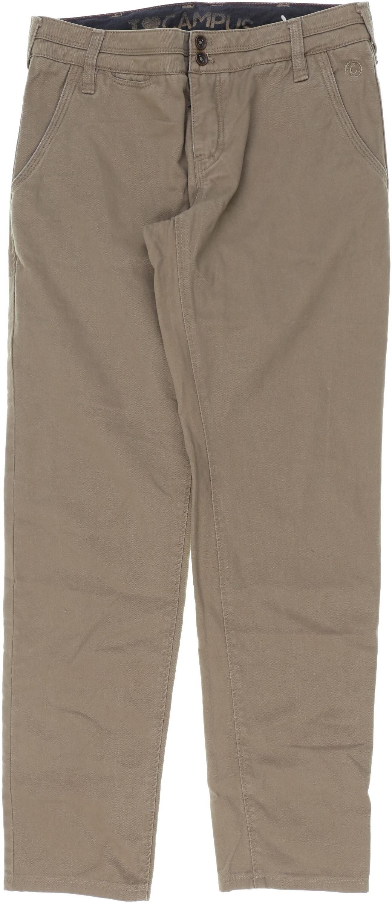 Marc O' Polo Campus by Marc O Polo Damen Stoffhose, Braun, Gr. W26, Baumwolle - Second Hand