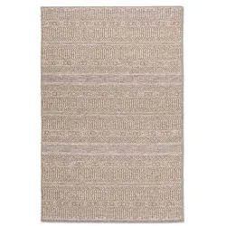 Webteppich Olvera 200 x 290 cm Polypropylen Grau