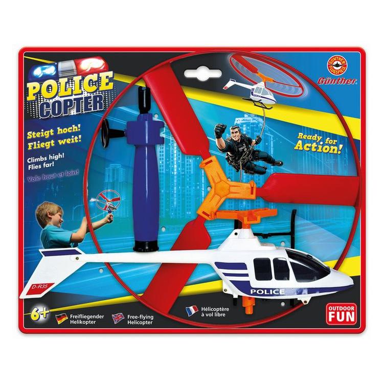 Günther Flugspiele Police Copter Helikopter (1686)
