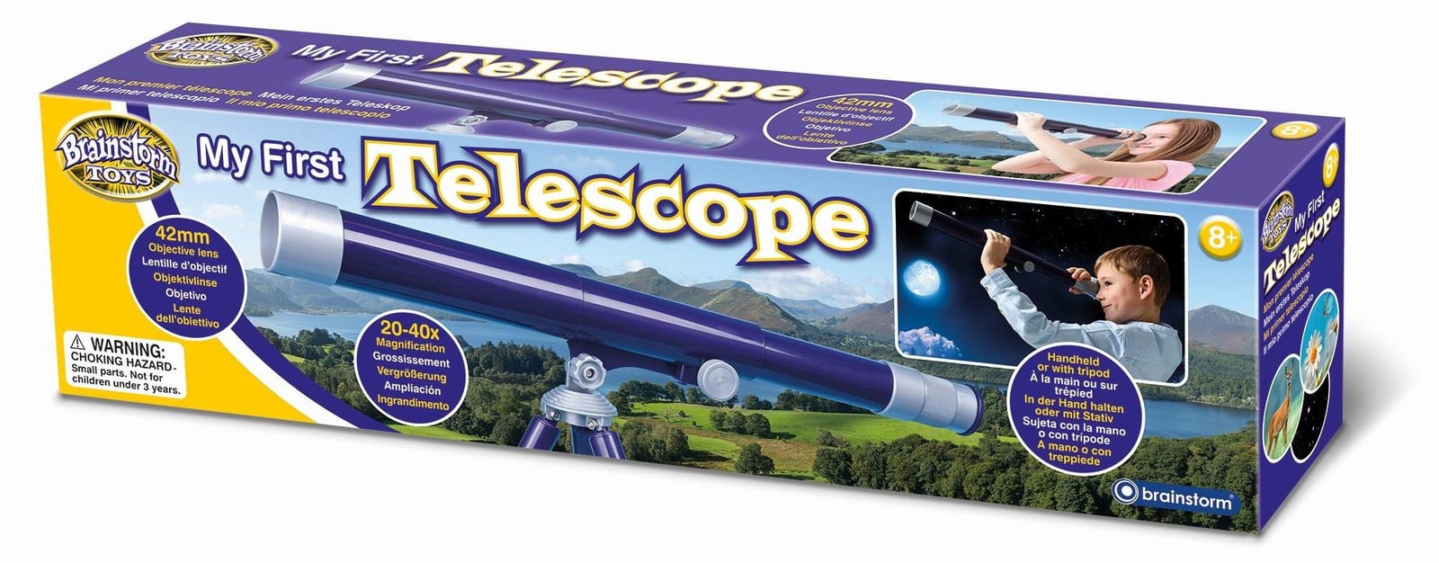 Mijn eerste telescoop met statief