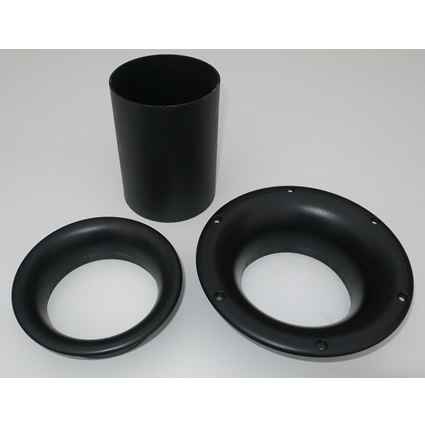 Toms Car HiFi Bassreflexrohr 3 Teilig Durchmesser 7cm