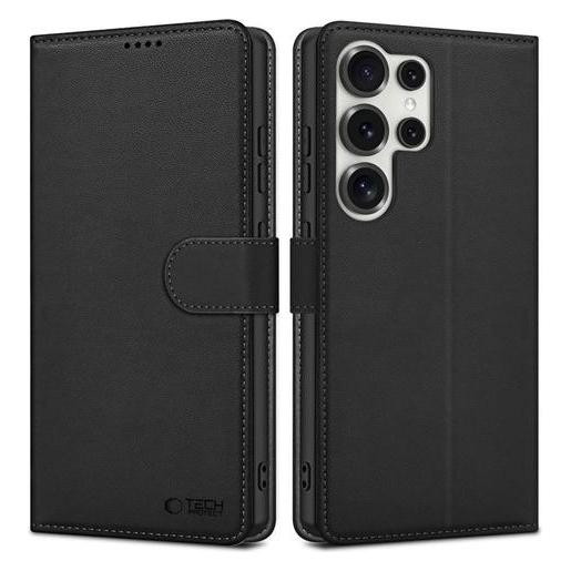Tech-Protect Wallet Case for Samsung Galaxy S25 Ultra - Black (Samsung Galaxy S25 Ultra) (27001-0)