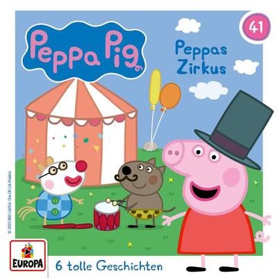 Folge 41: Peppas Zirkus (und 5 weitere Geschichten) - Mark Baker,Neville Astley, Audio, 4066339726338