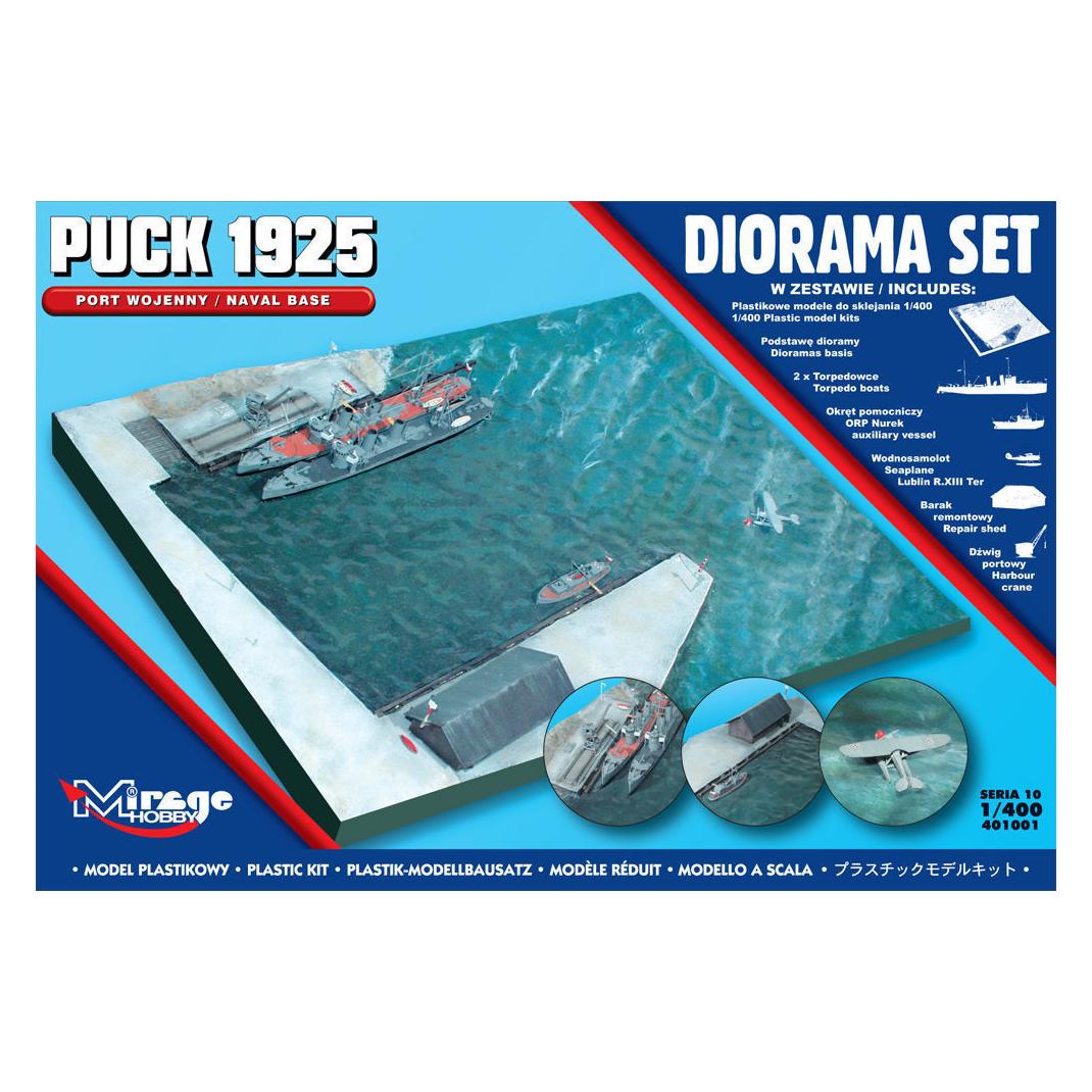 Mirage Hobby Puck 1925 Diorama Set (Naval Base) (401001)