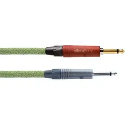 Cordial EcoHEMP 3PP - 3,0 m, NEUTRIK 2 x Klinke 6,3 mm mono SILENT retro