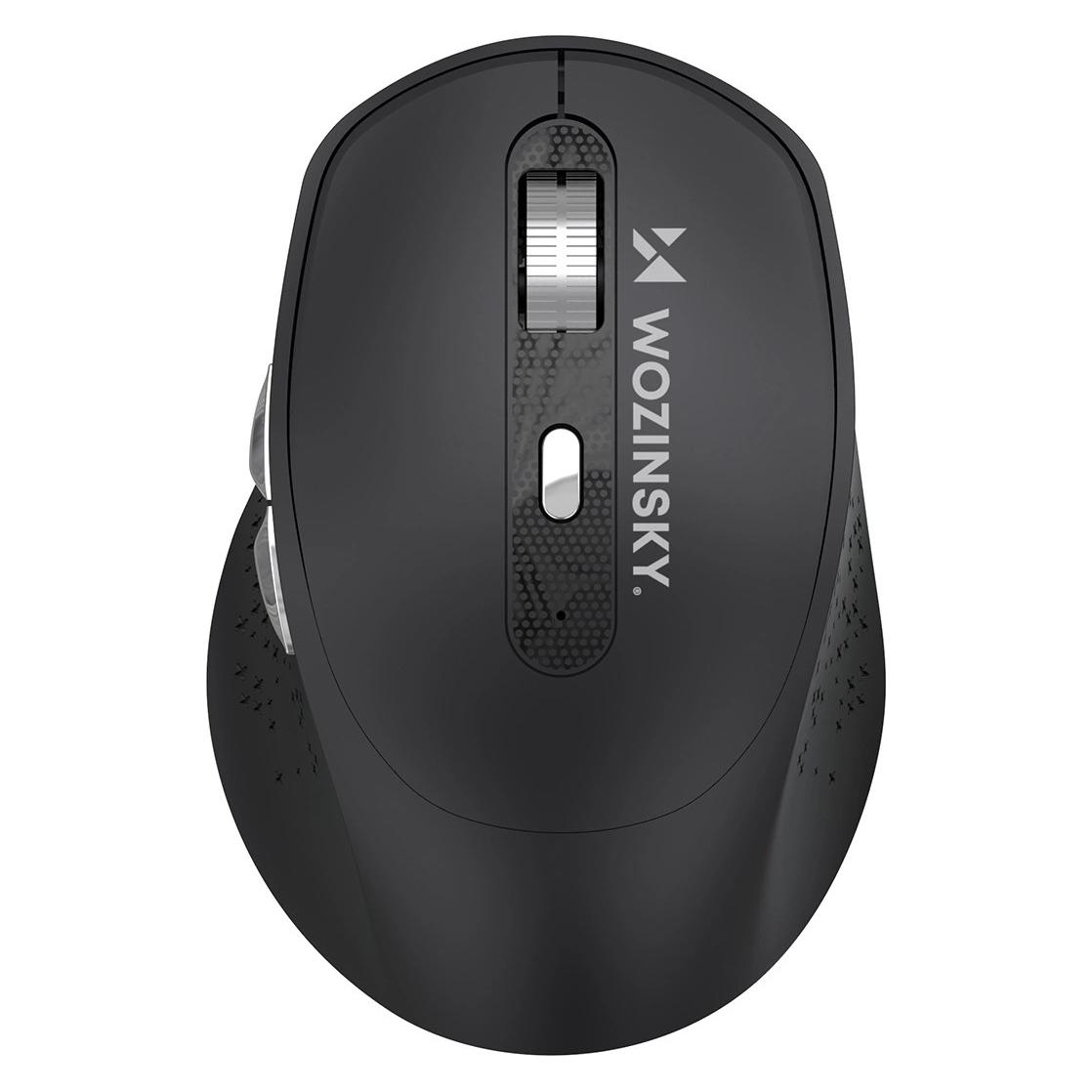 Wozinsky WMGK-1134 Ergonomische kabellose Maus - Schwarz (Kabellos) (5907769384141)