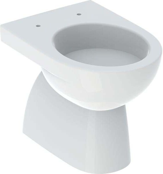 Geberit Renova WC à fond creux 500811012 blanc , pour réservoir encastré/mural, sortie verticale, partiellement fermé