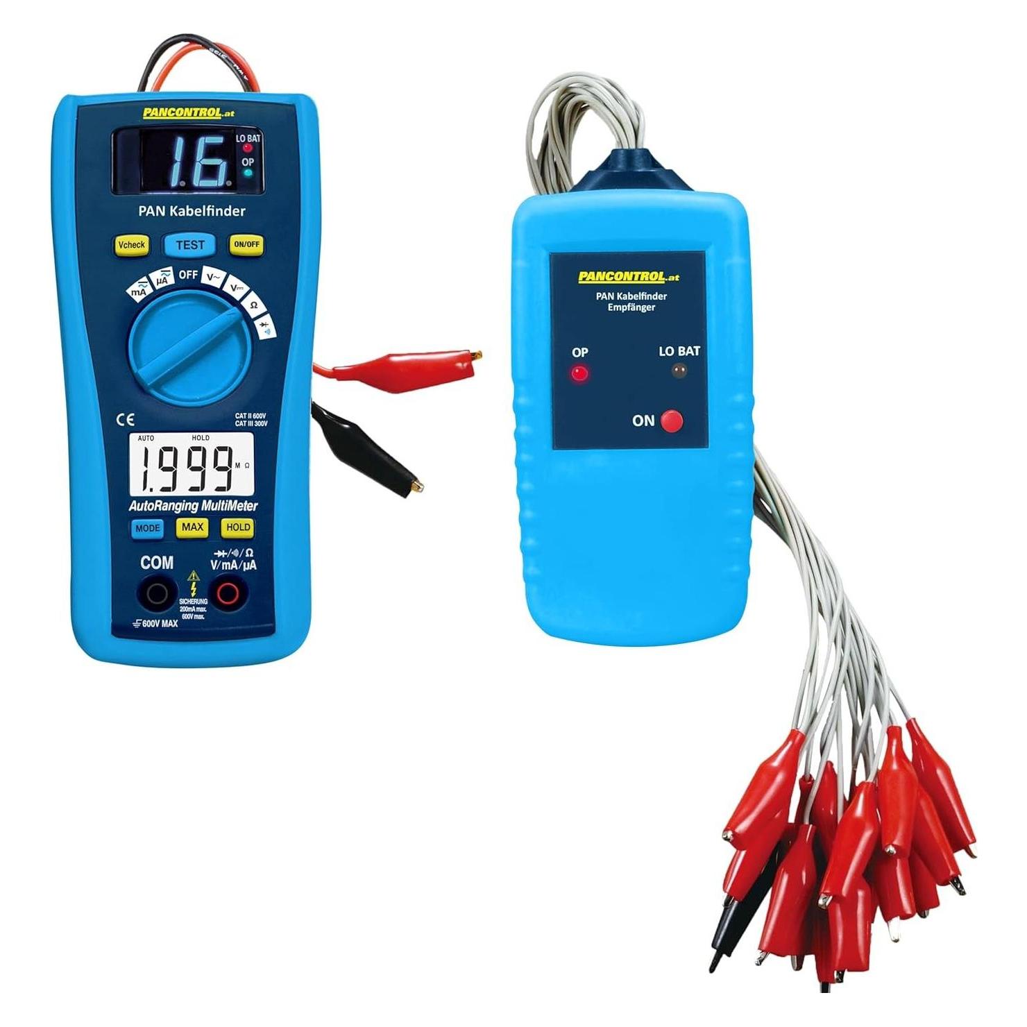 Pancontrol Allgemeines Produkt (CAT II 600V, CAT III 300V, Hand-Multimeter) (TR-PANKABELFINDER)