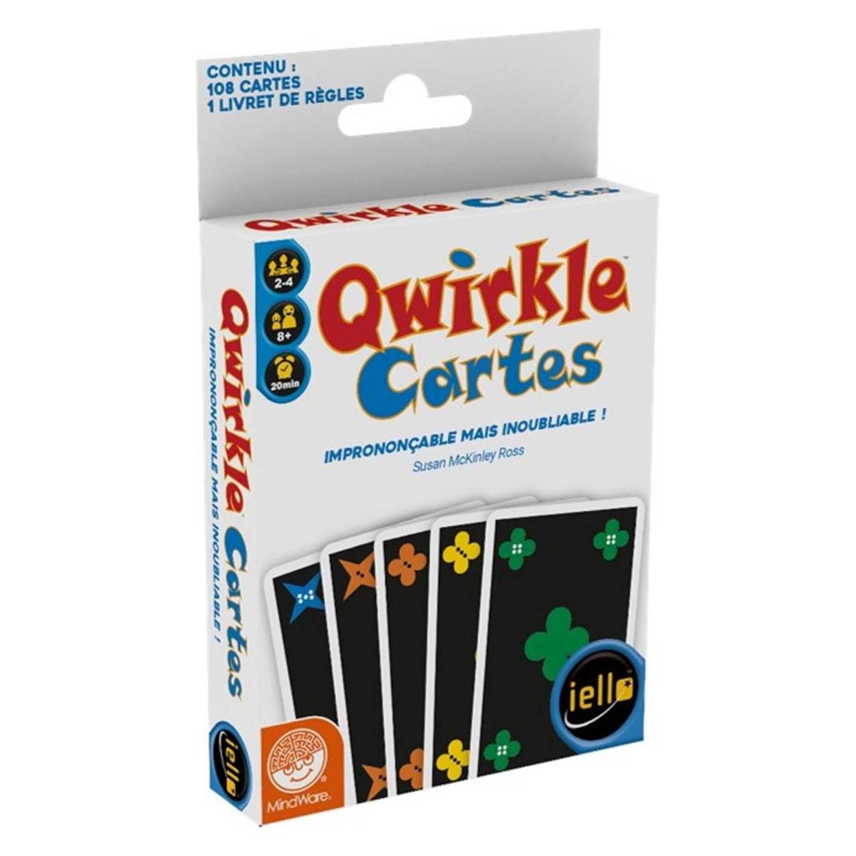 Iello Jeu - Qwirkle Cartes (Französisch, 2 - 4 Spieler) (51701)