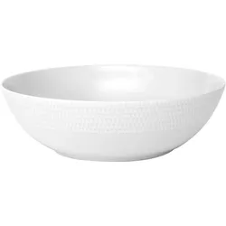 Salatschüssel Nymphea 25 cm - Weiß Rund Porzellan Table Passion