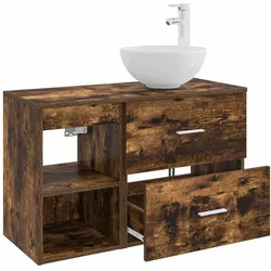 vidaXL, Badmöbelset, Badezimmermöbel-Set