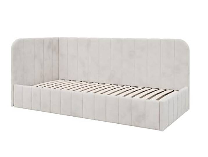 MOEBELPAKET.de Jugendbett Mario SM 02, 100x200 cm, Bettkasten, Beige, Links MOEBELPAKET MARIO SM 02 Eckbett, Jugendbett mit Bettkasten 100x200 cm, Beige, Links
