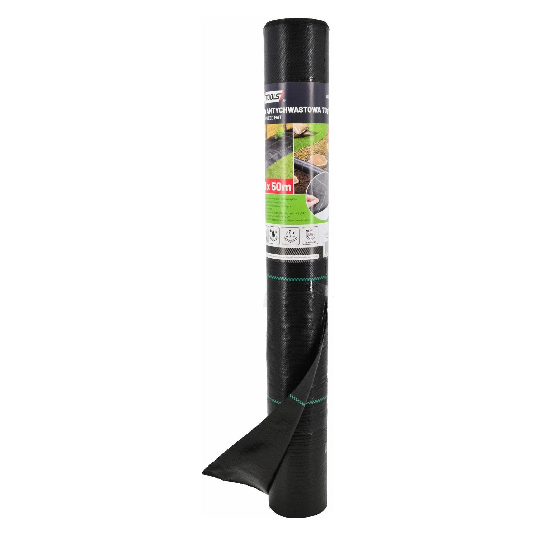 Awtools MATA ANTYCHWSTOWA 90g 1,1*100m AGROTKANINA CZARNA (AW67141)