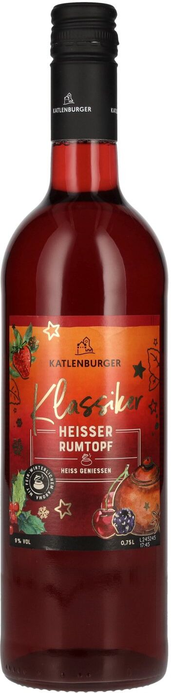 Katlenburger KLASSIKER Heisser Rumtopf 9% Vol. 0,75l