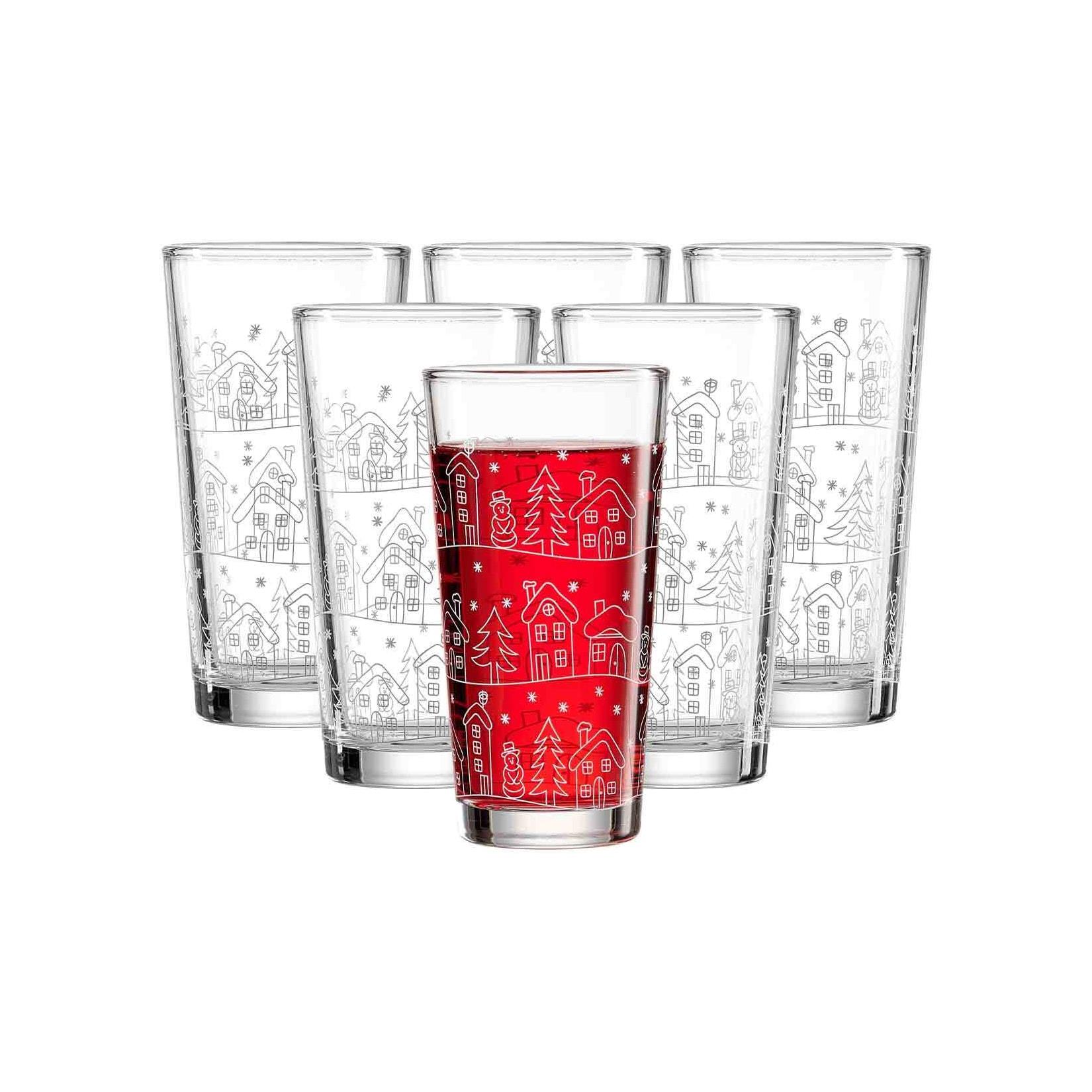 Ritzenhoff & Breker Trinkgläser Winter 380 ml 6er Set