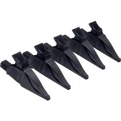 Chauvin Arnoux P01102099 Krokodilklemme Stecker 4 mm CAT III, CAT IV Schwarz