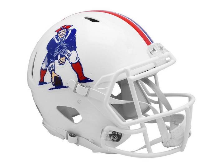 Riddell Sammelfigur Speed Authentic Helm New England Patriots 1982198