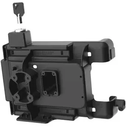 RAM Mounts Form-Fit Halteschale (Schlüsselverriegelung) für Getac ZX70 Diese Form-Fit (Schlüsselverriegelung), Tablet Halterung, Schwarz